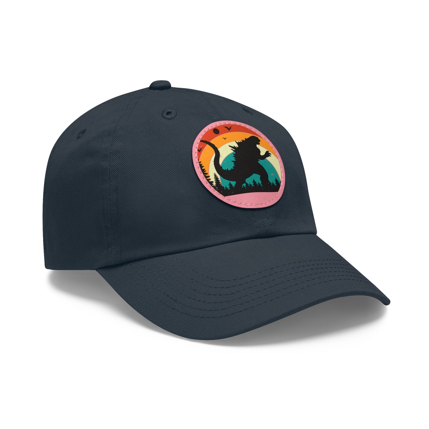 Adventure Dad Hat with Leather Patch – Perfect for Outdoor Enthusiasts