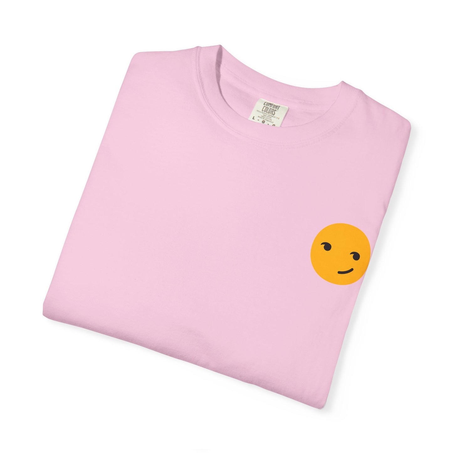 Smile Circle Unisex Garment-Dyed T-Shirt - Fun Casual Tee for Everyday Wear
