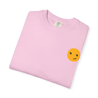 Smile Circle Unisex Garment-Dyed T-Shirt - Fun Casual Tee for Everyday Wear