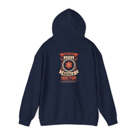 Mom Raises a Doctor Hooded Sweatshirt - Unisex Heavy Blend™