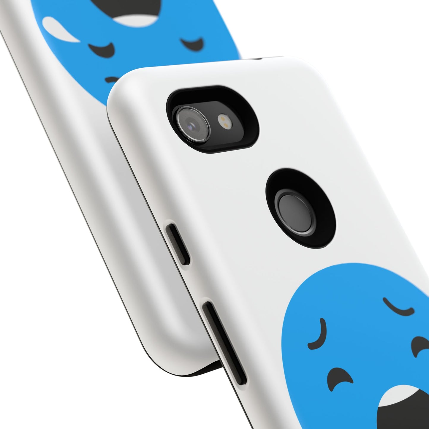 Funny Sad Face Phone Case - Tough and Stylish