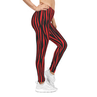 Fierce Tiger Print Leggings for Women, Trendy Activewear, Workout Gear, Casual Fashion, Gym Apparel, Unique Gifts