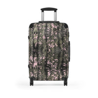 Stylish Snakeskin Suitcase for Travel Enthusiasts