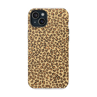 Leopard Print Magnetic Tough Case for iPhone – Bold Style, Rugged Protection  Make a fierce statement while keeping your iPhone safe with this stylish and durable magnetic tough case featuring a trendy leopard print design.