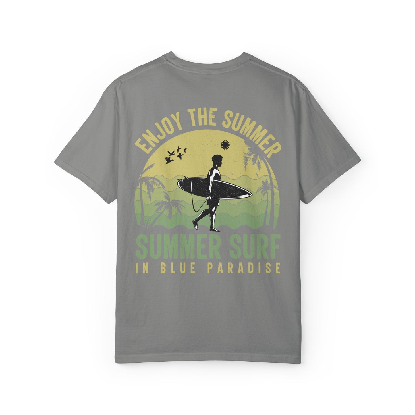 Vintage Summer Surf T-shirt, Summer Vibes, Beachwear, Unisex Graphic Tee, Casual Summer Apparel, Vacation Shirt