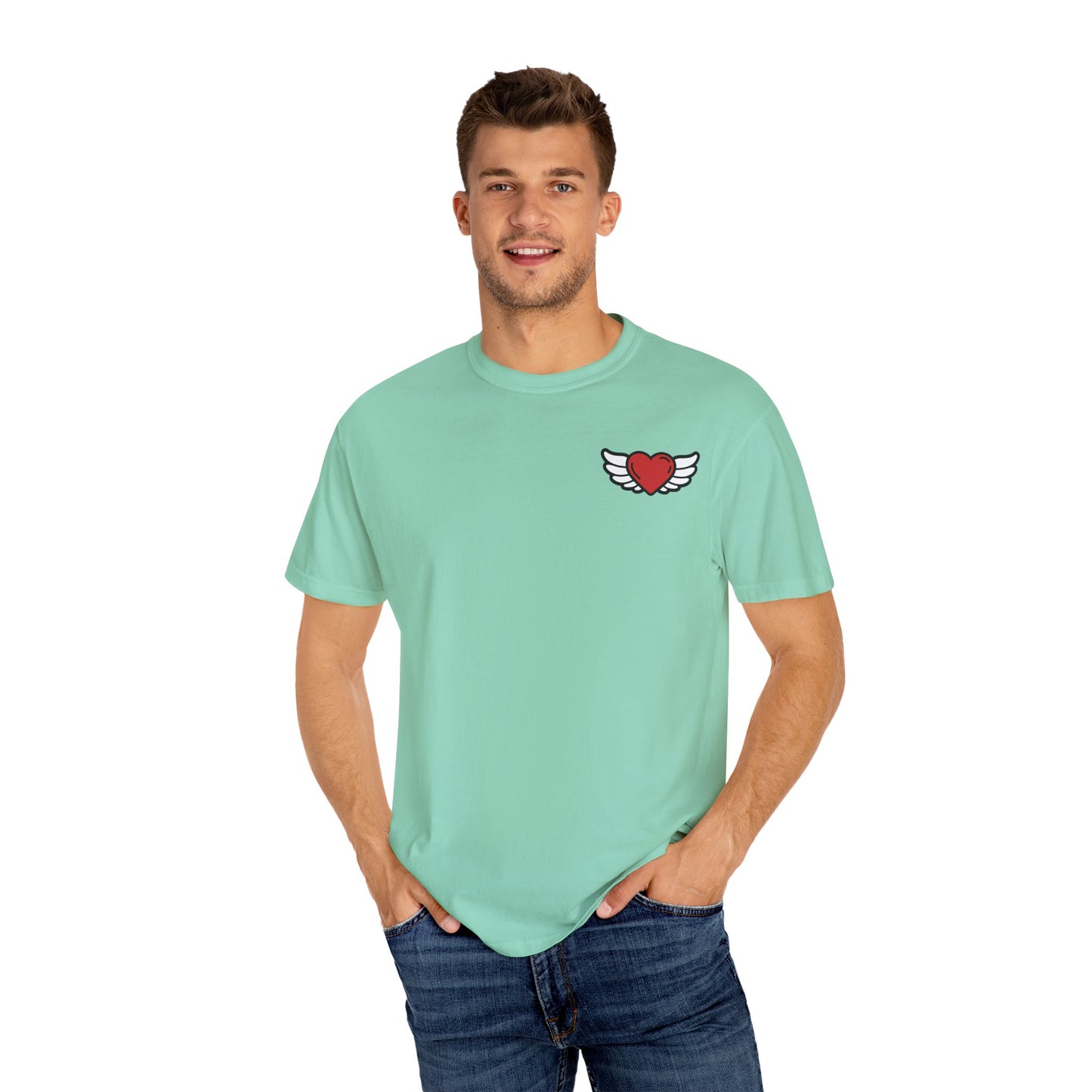 Vintage Winged Heart Unisex T-Shirt - Casual Love Tees