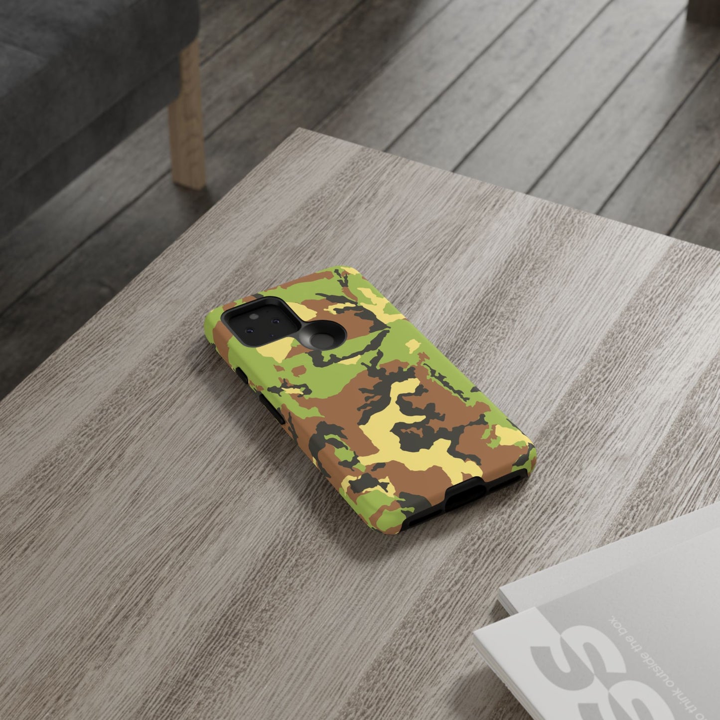 Camo Tough Phone Case - Durable Military Style Cover for Adventure Lovers