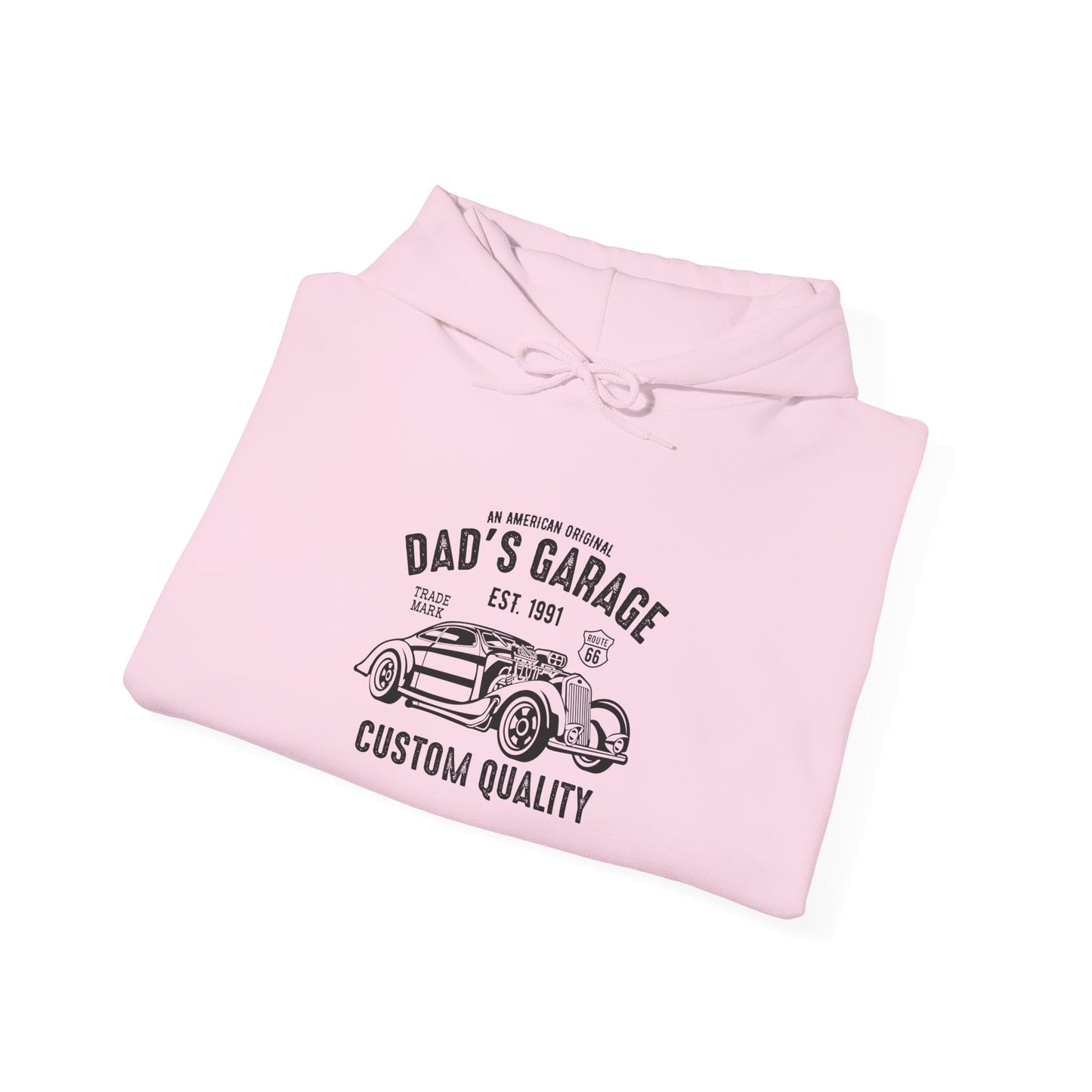 Vintage Dad's Garage Hoodie - Unisex Heavy Blend Sweatshirt