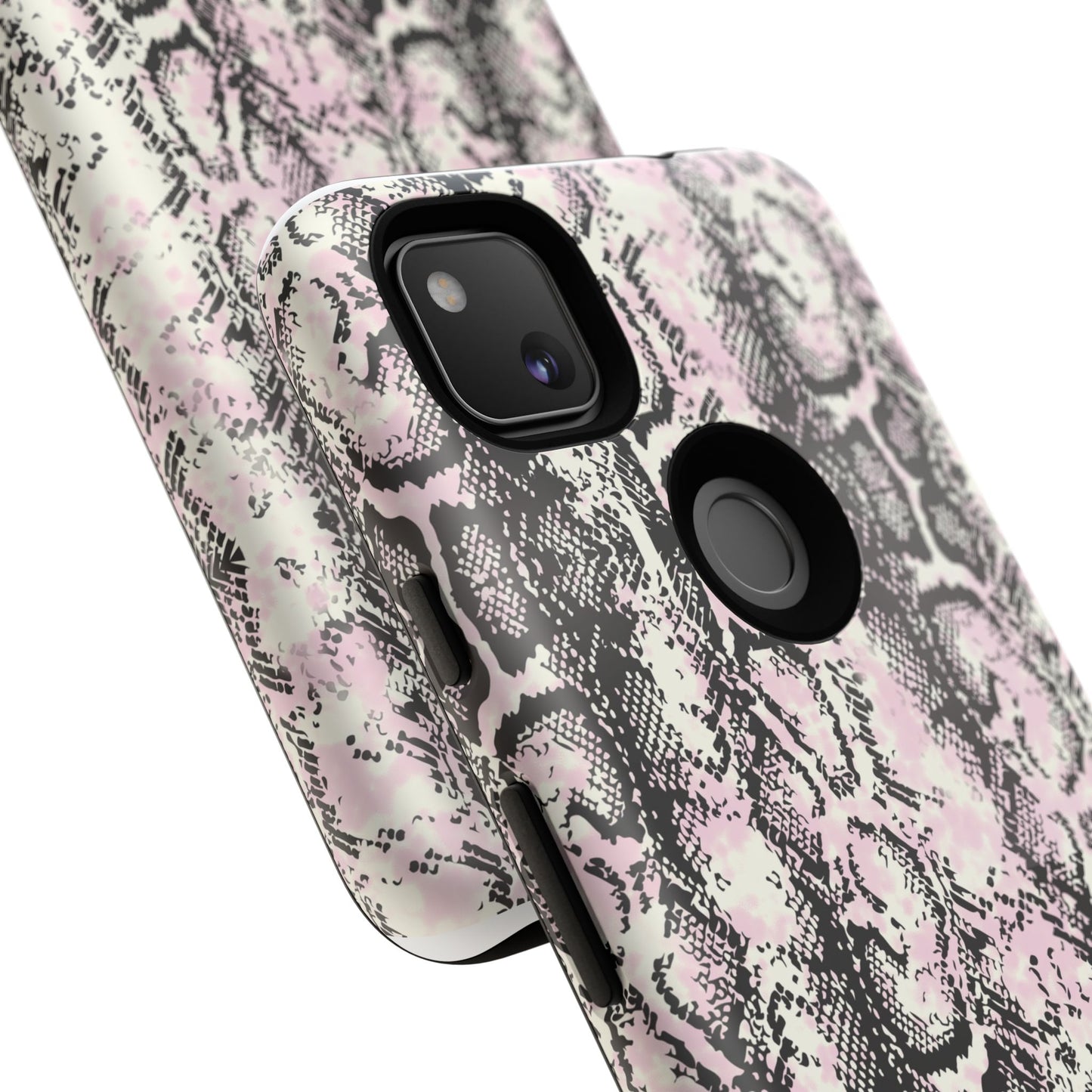 Stylish Snake Print Phone Case – Trendy Design, Tough Protection  Make a bold fashion statement while keeping your phone safe with this sleek and durable snake print case.