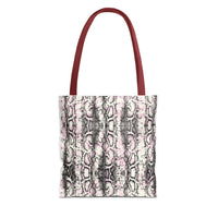 Elegant Python Print Tote Bag - Stylish and Trendy Carryall for Everyday Use