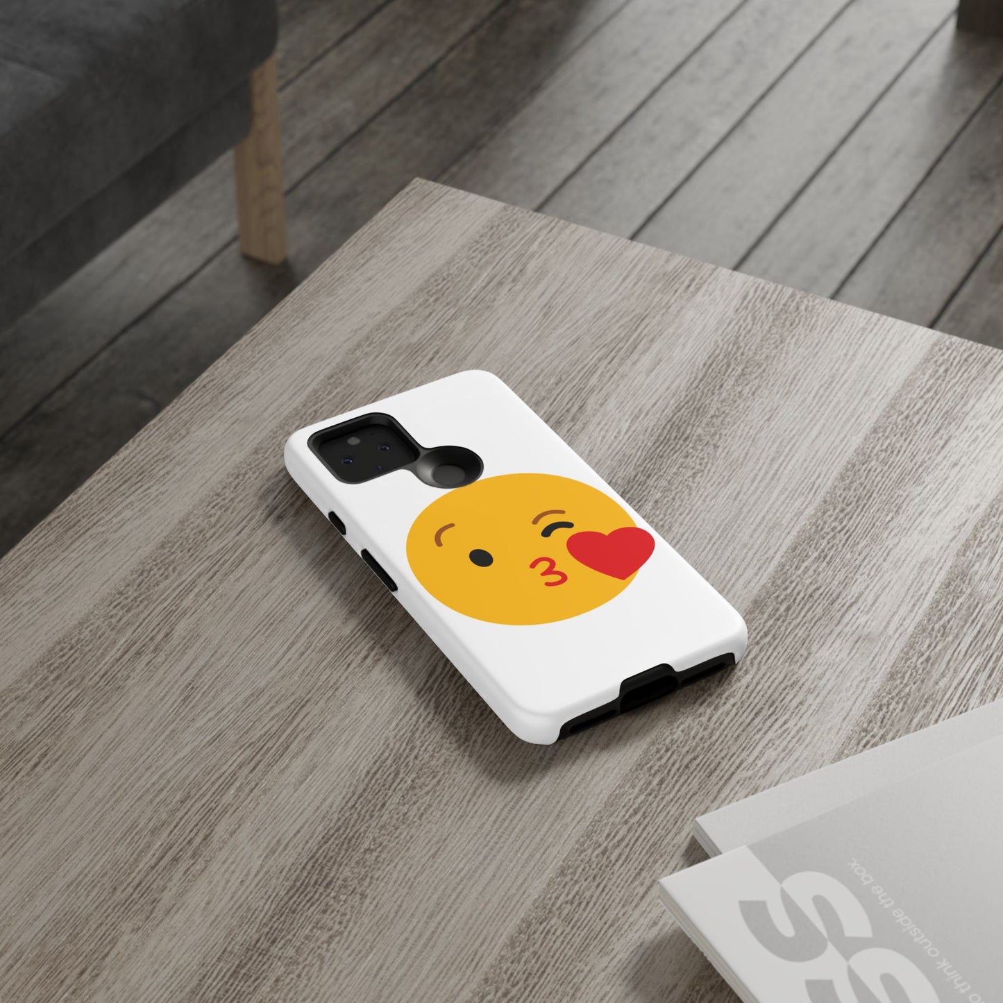 Cute Emoji Phone Case - Kissy Face Design for Stylish Protection