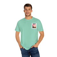 California Surf Graphic Tee - Unisex Garment-Dyed T-Shirt for Beach Lovers, Summer Vibes, Gift for Surfers, Casual Wear,