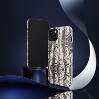 Stylish Snake Print Phone Case - Tough Protection for Trendsetters