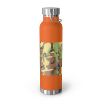 Camouflage Insulated Water Bottle - 22oz Durable Travel Flask