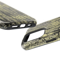 Stylish Snake Skin Magnetic Tough Case - Durable Protection for Your Phone