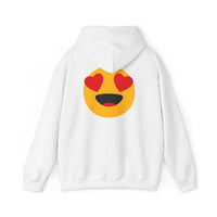 Heart Eyes Emoji Hoodie - Unisex Heavy Blend™ Sweatshirt