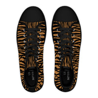 Tiger Print High Top Sneakers for Women - Bold and Stylish Footwear