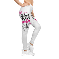 Empowering Women's Casual Leggings - Her Fight is Our Fight, Breast Cancer Awareness, Fitness Wear, Everyday Comfort, Inspirational [...]