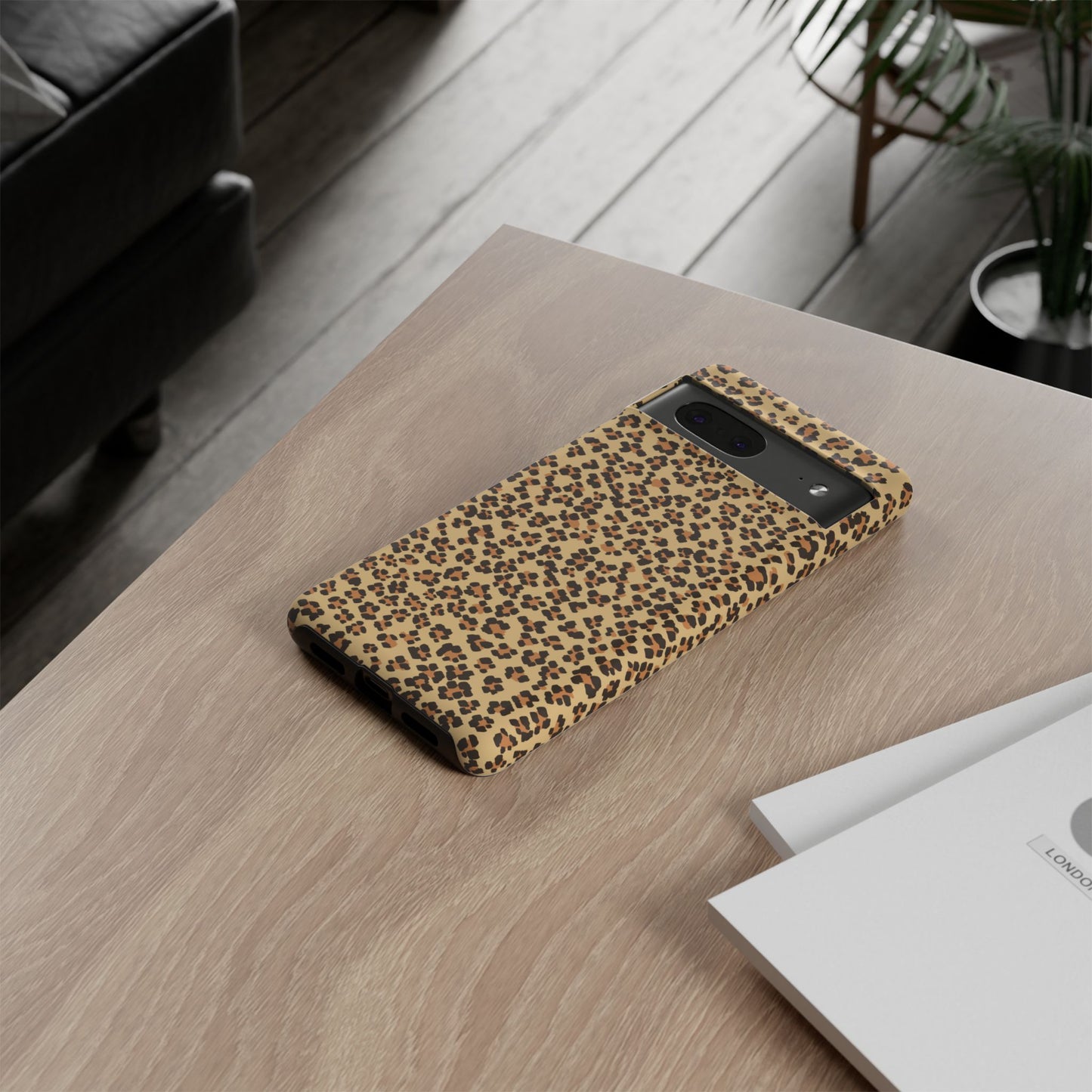 Wild Leopard Print Phone Case - Stylish & Durable Protection