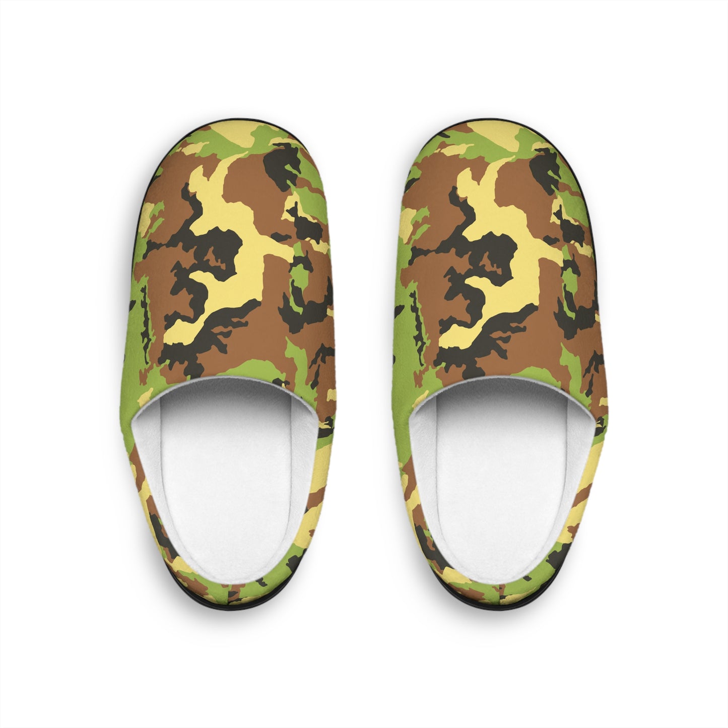 Cozy Camo Indoor Slippers for Women