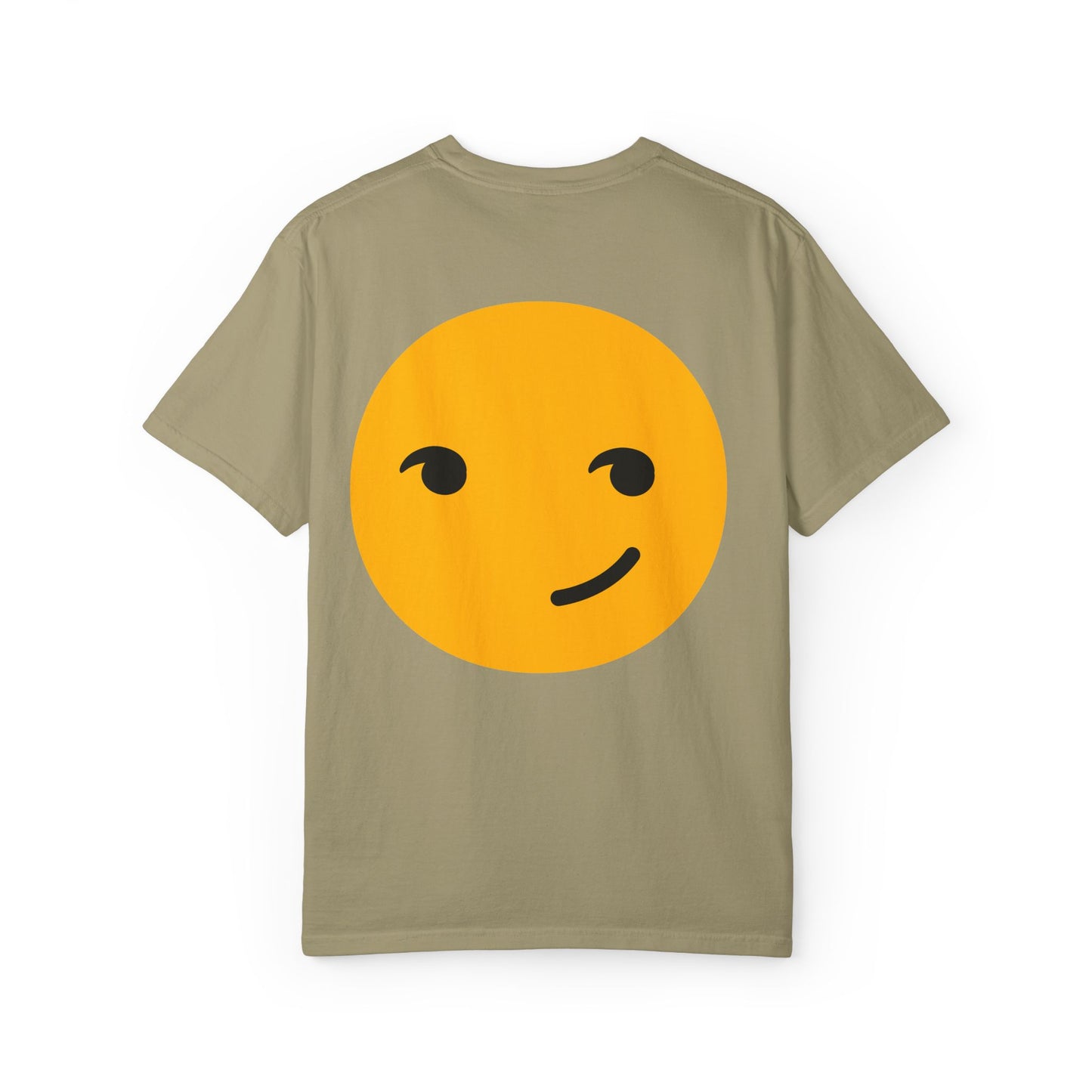 Smile Circle Unisex Garment-Dyed T-Shirt - Fun Casual Tee for Everyday Wear