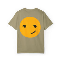 Smile Circle Unisex Garment-Dyed T-Shirt - Fun Casual Tee for Everyday Wear