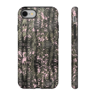 Camo Snake Pattern Phone Case – Rugged Protection Meets Bold Style  Turn heads while protecting your phone with this fierce camo snake pattern case—where urban edge meets outdoor grit.
