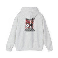 Military Supporter Hoodie, Patriotic Sweatshirt, Independence Day Gift, Veteran Clothing, USA Flag Apparel