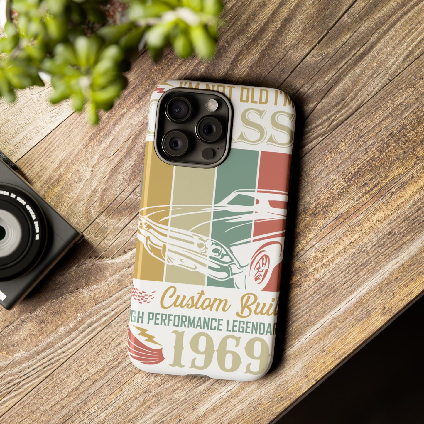 Vintage Classic Car Tough Case - Retro 1969 Design