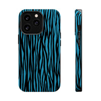 Zebra Print Magnetic Tough Case for iPhone - Durable & Stylish Phone Protection