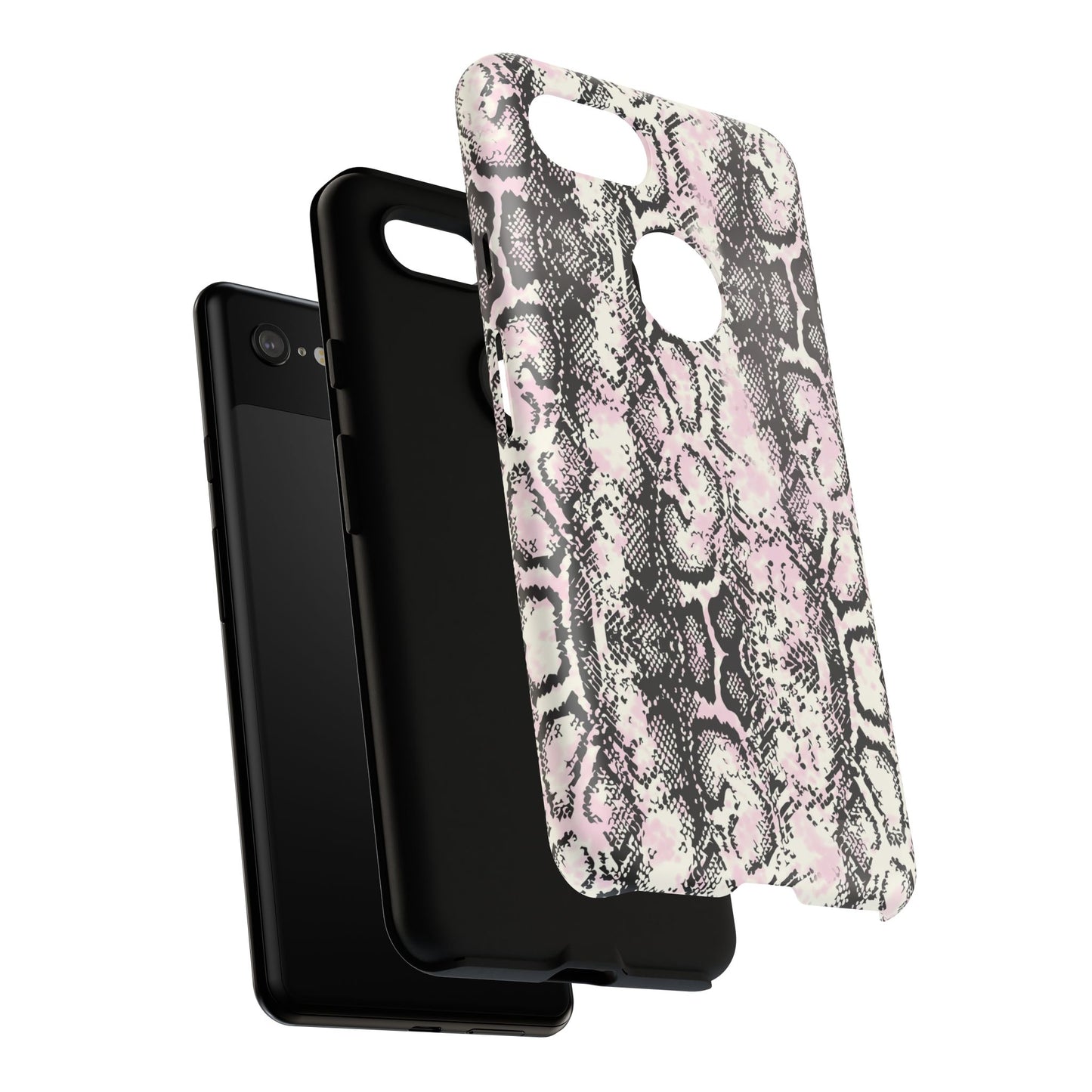 Stylish Snake Print Phone Case - Tough Protection for Trendsetters