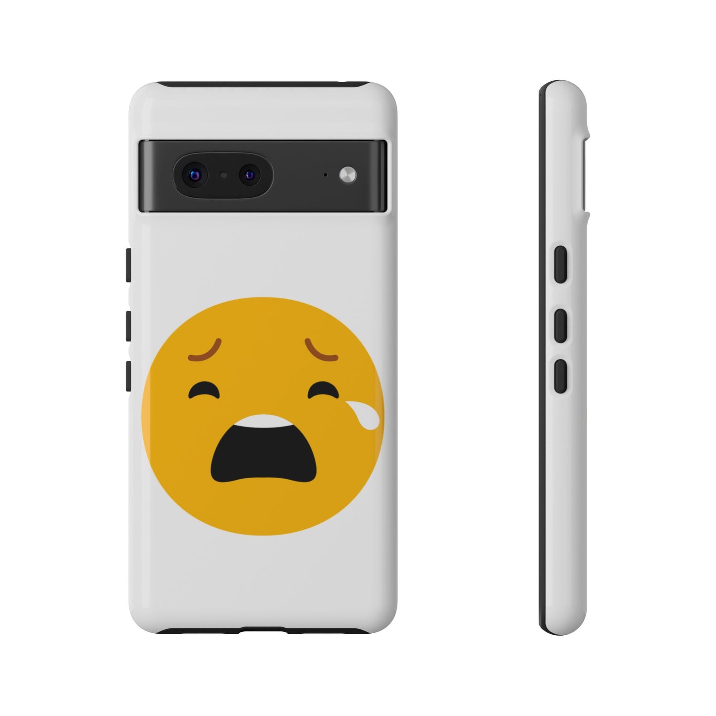 Emotional Tough Case – Sad Emoji Phone Case for Supportive Gifts