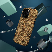 Leopard Print Magnetic Tough Case for iPhone – Bold Style, Rugged Protection  Make a fierce statement while keeping your iPhone safe with this stylish and durable magnetic tough case featuring a trendy leopard print design.