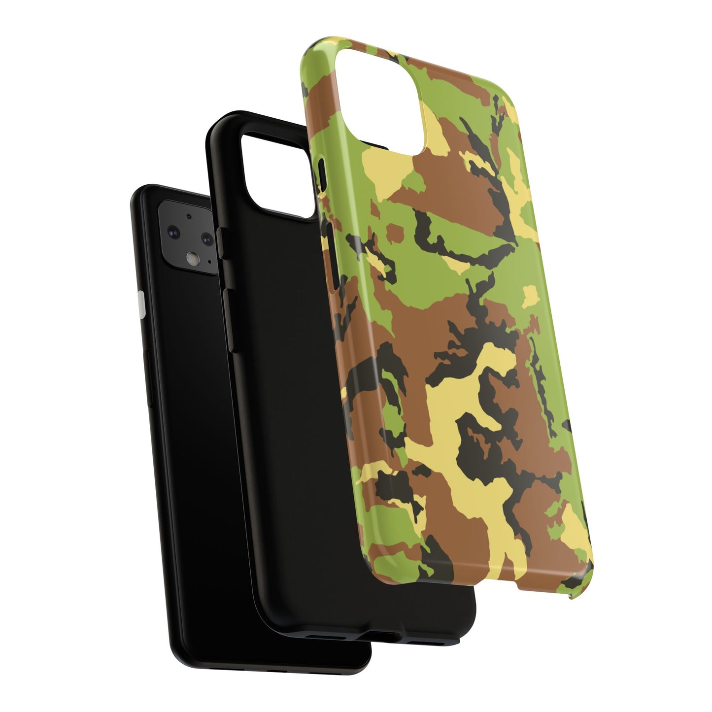 Camo Tough Phone Case - Durable Military Style Cover for Adventure Lovers