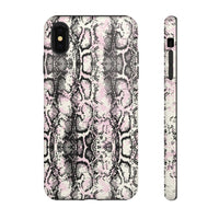Stylish Snake Print Phone Case - Tough Protection for Trendsetters