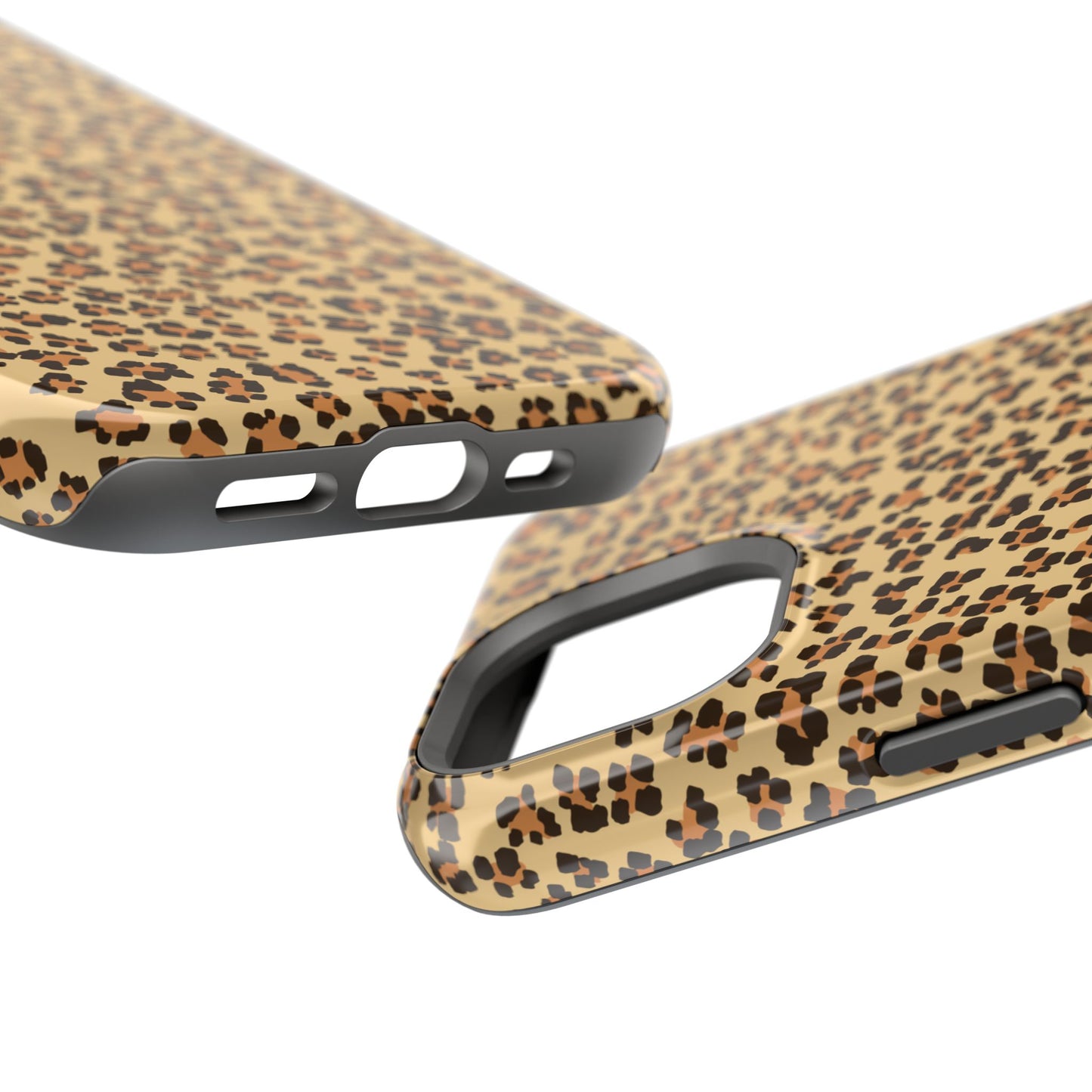 Leopard Print Magnetic Tough Case for iPhone – Bold Style, Rugged Protection  Make a fierce statement while keeping your iPhone safe with this stylish and durable magnetic tough case featuring a trendy leopard print design.