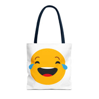 Funny Emoji Tote Bag - Smiling & Laughing Faces