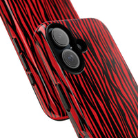 Bold Zebra Print Phone Case - Tough Protection for Trendsetters