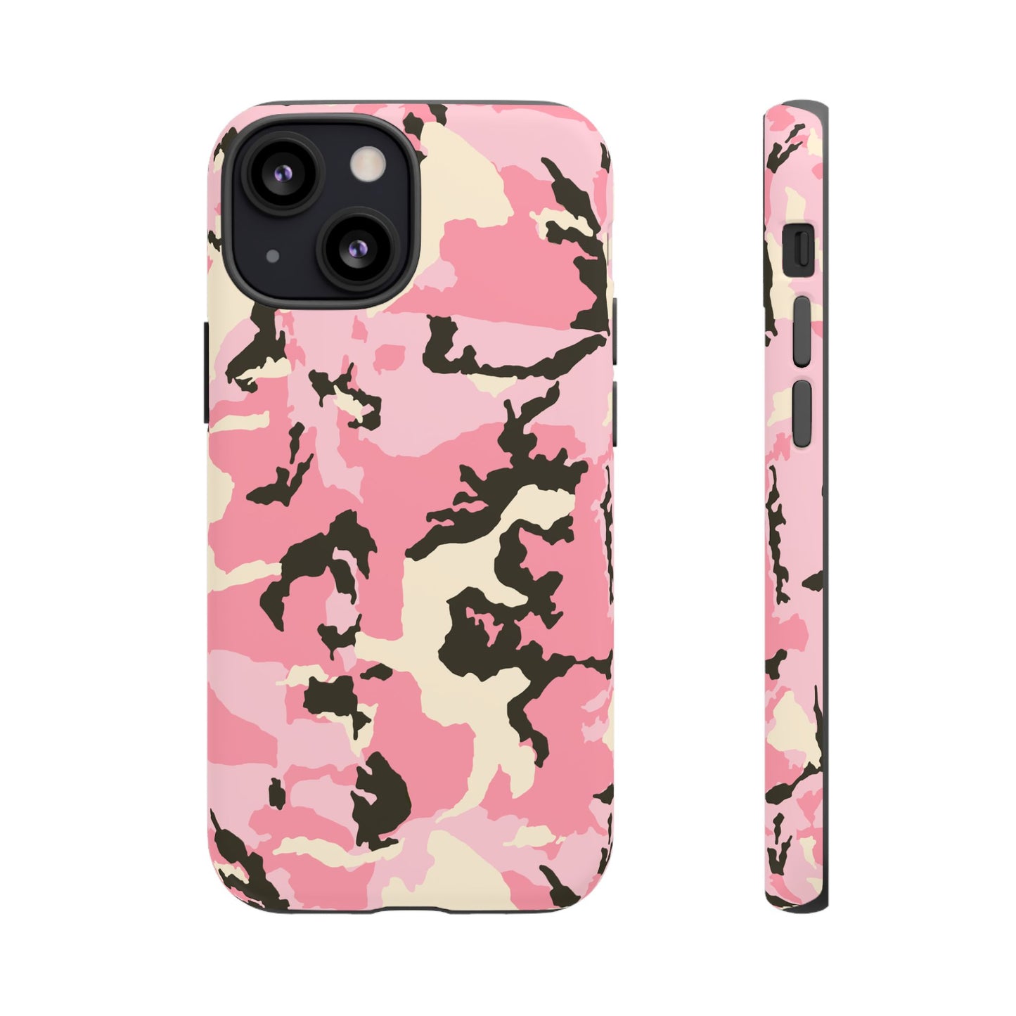 Stylish Pink Camouflage Phone Case – Tough Cases for Trendsetters
