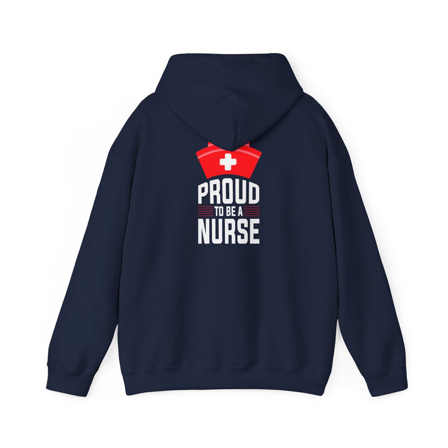 Nurse Life Hoodie - Unisex Heavy Blend™ Sweatshirt with Red Cross Design