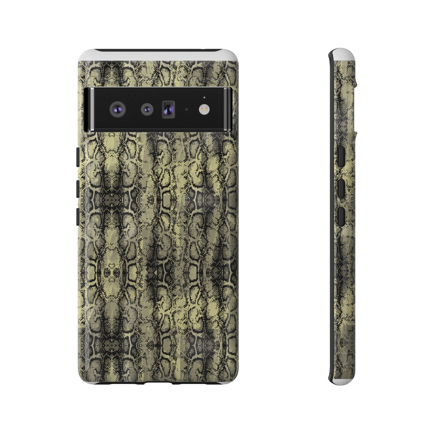 Snake Pattern Phone Case – Tough & Stylish Protection for Your Device  Show off your wild side while keeping your phone protected with this sleek snake pattern case—designed for both fashion and function.