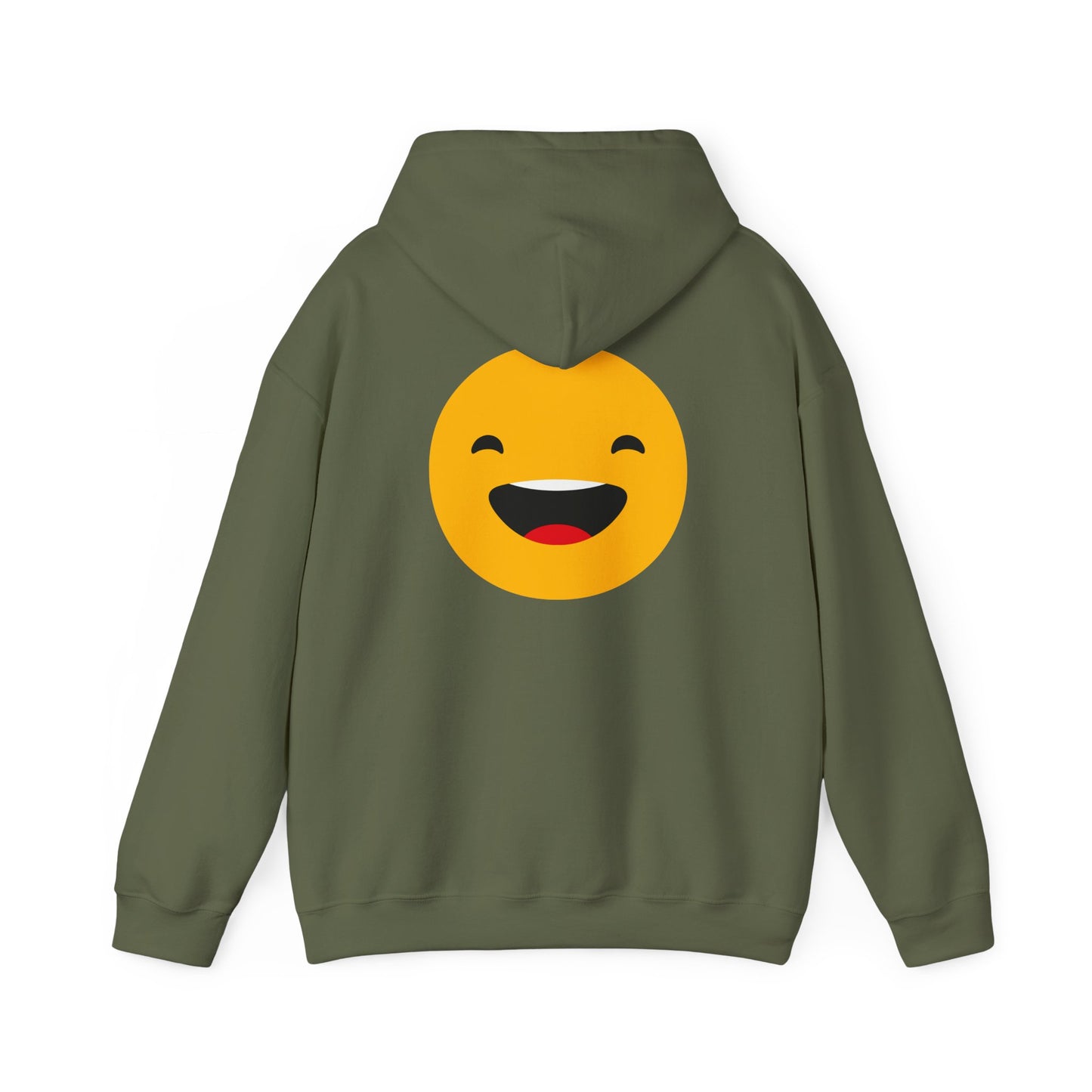 Happy Emoji Unisex Hoodie - Cozy Sweatshirt with Smiley Face Design