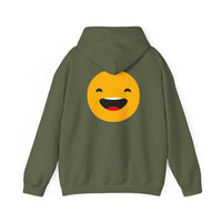 Happy Emoji Unisex Hoodie - Cozy Sweatshirt with Smiley Face Design