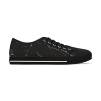 Chic Marble Women's Low Top Sneakers | Casual Fashion Footwear, Trendy Everyday Shoes, Gift for Her, Stylish Sneakers, Summer Essentials