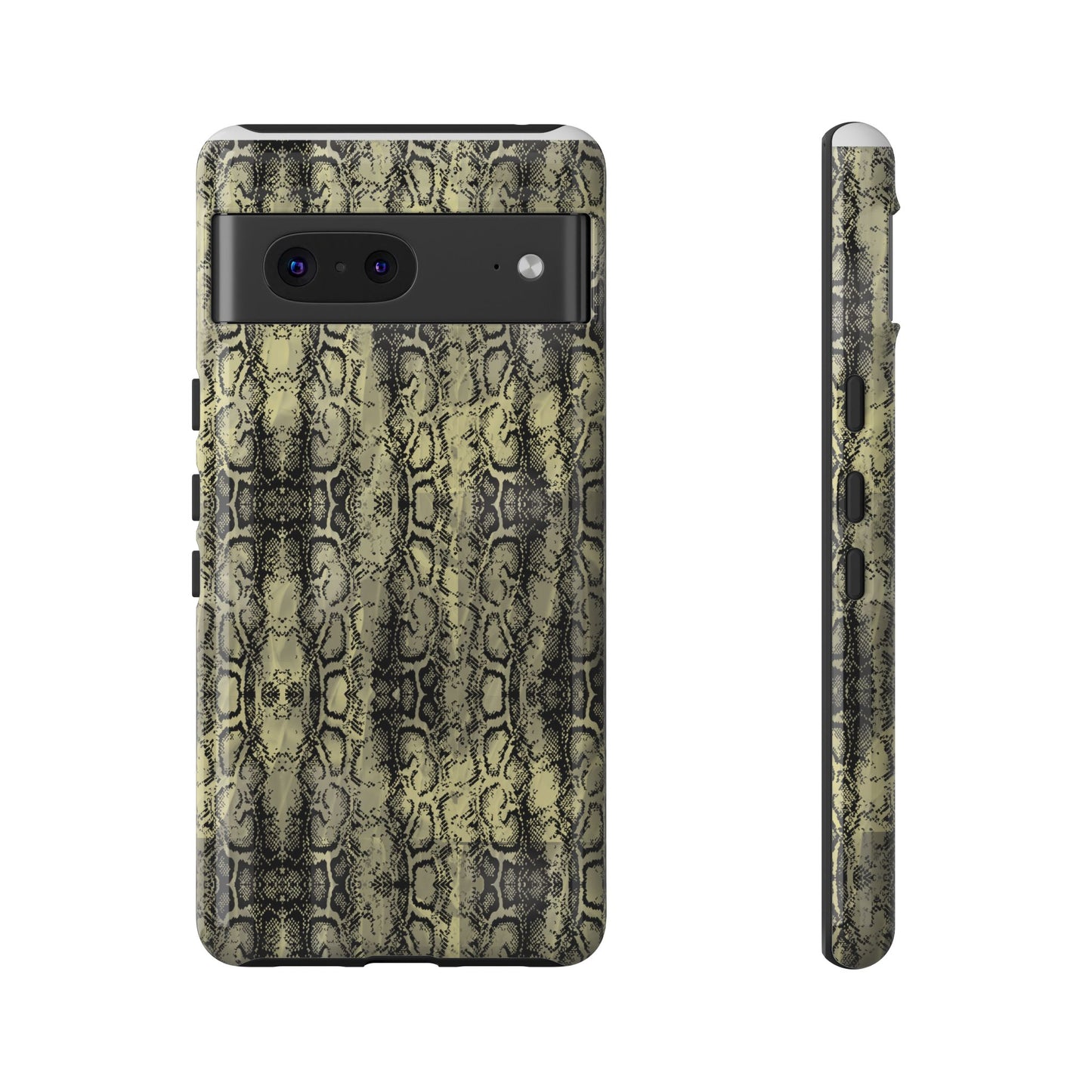 Snake Pattern Phone Case – Tough & Stylish Protection for Your Device  Show off your wild side while keeping your phone protected with this sleek snake pattern case—designed for both fashion and function.