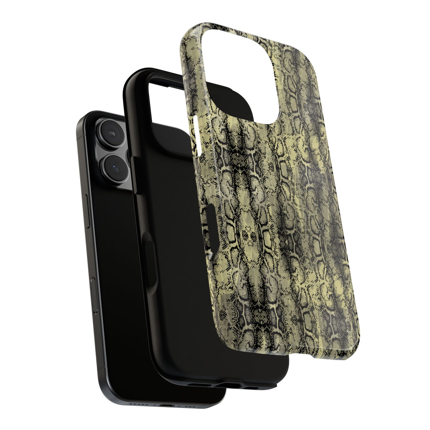 Snake Pattern Phone Case – Tough & Stylish Protection for Your Device  Show off your wild side while keeping your phone protected with this sleek snake pattern case—designed for both fashion and function.