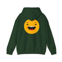 Funny Smile Emoji Hoodie - Unisex Heavy Blend™ Sweatshirt for Everyday Comfort