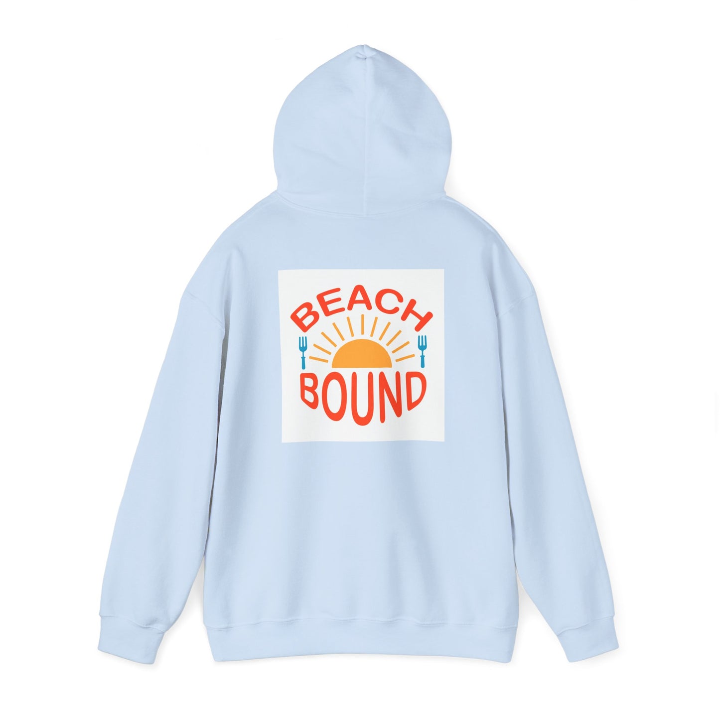 Beach Bound Hoodie – Perfect for Summer, Beach Days, Vacation, Travel, Gifts