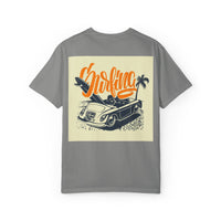Retro Surfing Unisex T-Shirt, Beach Vibe Tee, Summer Casual Wear, Vacation Shirt, Surf Lover Gift, Ocean Adventure Top