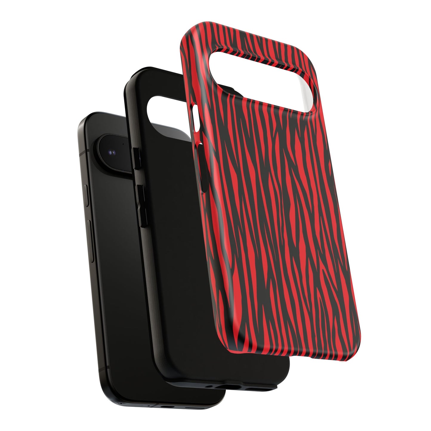 Bold Zebra Print Phone Case - Tough Protection for Trendsetters